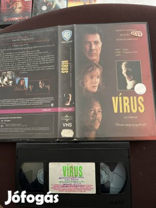 Vírus thriller vhs nagytok 