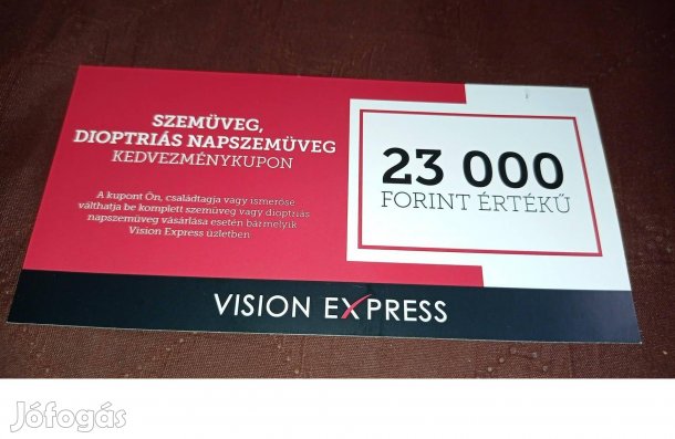 Vision express kupon