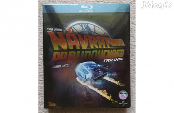 Vissza a jövőbe trilógia (bontatlan) blu-ray blu ray film
