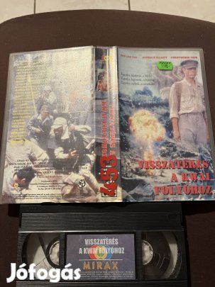 Visszatérés a Kwai folyóhoz vhs kistok akció