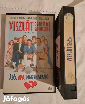Viszlát család, viszlát szerelem VHS - Nagy tok