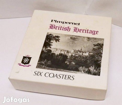 Vitange söröspohár alátét készlet eredeti dobozában Angliából