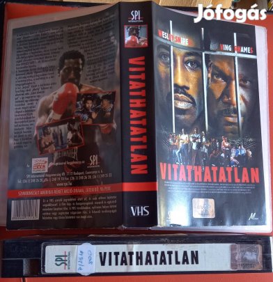 Vitathatatlan - akció vhs- Wesley Snipes