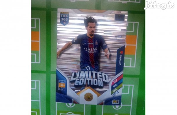 Vitinha (Paris Saint-Germain) Panini Fifa 365 2026 XXL Limited kártya