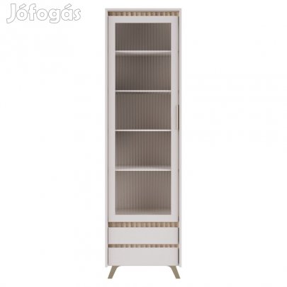 Vitrin, kasmír/sonoma tölgy, LONGY REG1W2S