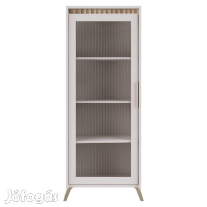 Vitrin, kasmír/sonoma tölgy, LONGY REG1W