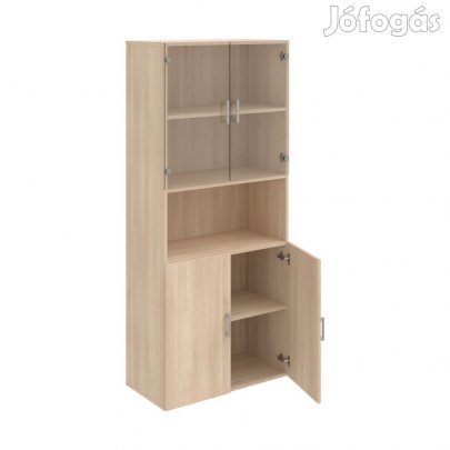 Vitrines szekrény Drive D5 8007 akác