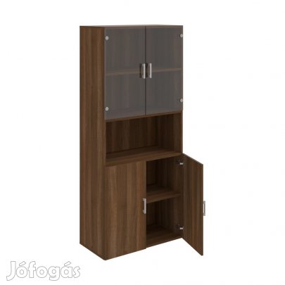 Vitrines szekrény Drive D5 8007 dió