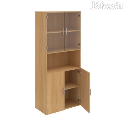 Vitrines szekrény Drive D5 8007 tölgy