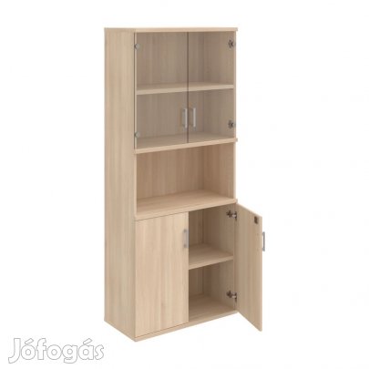 Vitrines szekrény Strong SZ5 8010 akác