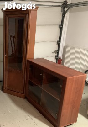 Vitrines szekrény,komód,bútor a kettő ára!