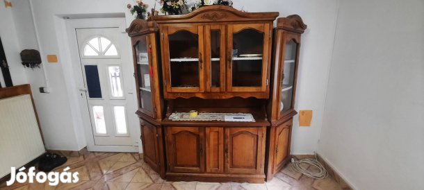Vitrines tálalószekrény eladó 