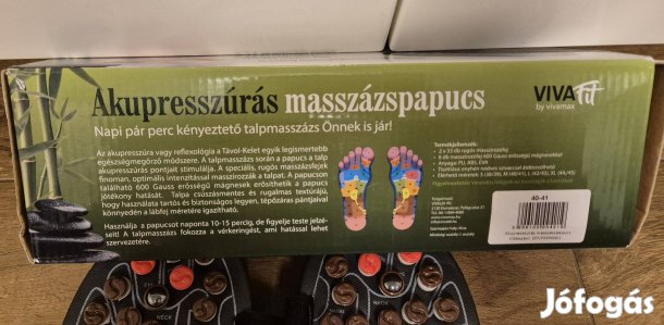 Vivafit akupresszúrás masszázspapucs