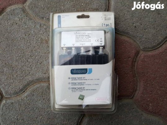 Vivanco 44151 4 in 1 out diseqc switch antenna átkapcsoló