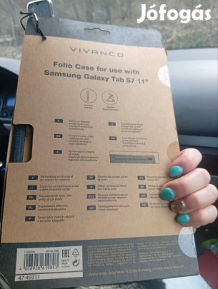 Vivanco Folio Case a Samsung Galaxy Tab S7/S8 Tablet Tok 