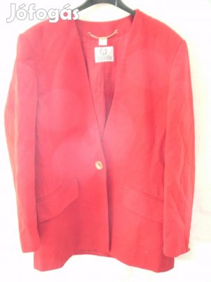 Viyella piros kosztüm UK 10 -es, Új