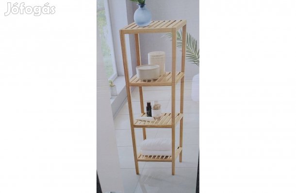 Vízálló akác Fürdő Polc 118C35X35 CM Akácia 1 db van