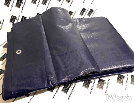 Vízálló takaróponyva 2x3m 200g/m2 extra vastag takaró ponyva kék-zöld