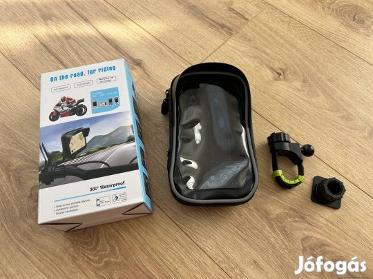 Vízálló telefontartó kerékpárra és motorra