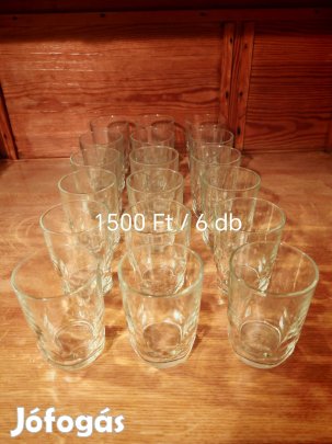 Vizes / üdítős pohárkészlet
