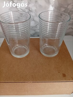 Vizes üvegpoharak