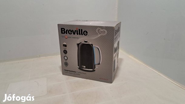 Vízforraló, Breville Impressions Collection (Vkj755) fekete, új