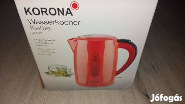 Vizforraló újszerű dobozban 1.7l Korona 7900Ft Veszprém ingyen szállít