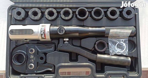 Vízhez, gázhoz hidraulikus prés.Press gép.TH,V cső prés,csőroppantó