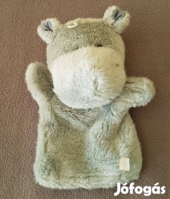 Víziló plüss báb