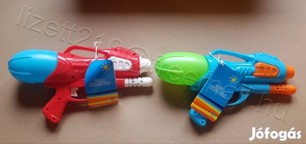 Vízipisztoly címkés új 28 cm címkés