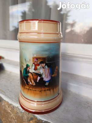 Vízjeles , hologramos porcelán kancsó