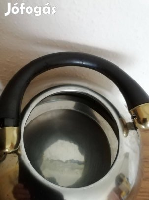 Vízkőmentes, inox teafőző, vízforraló