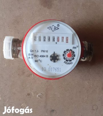 Vízóra 1/2 " melegvízre is