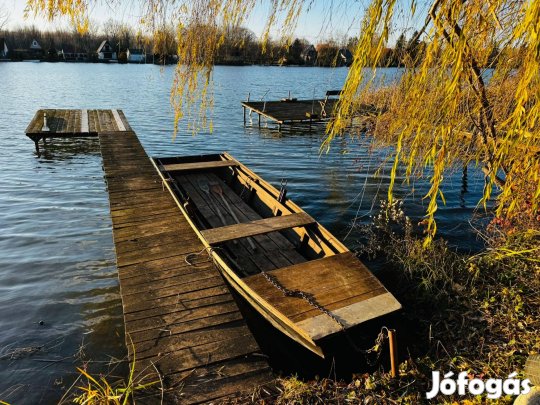 Vízparti Stéges Duplatelek Ráckevén az Angyali szigeten