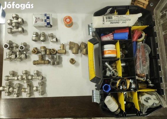 Vízszerelési koffer+eszközök!