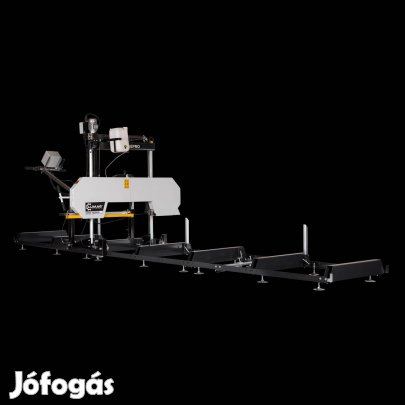 Vízszintes szalagfűrész Lumag BSW76Epro gatter rönkvágó Új 400V