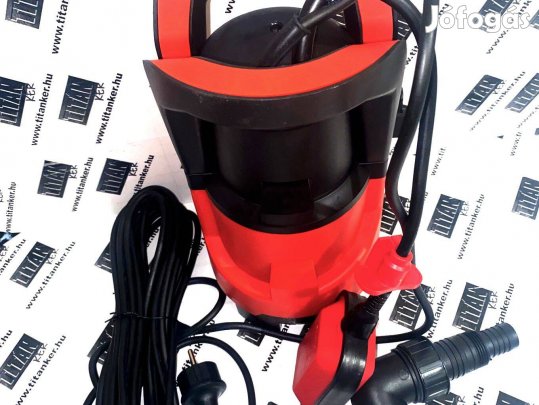 Vízszivattyú merülő szivattyú búvárszivattyú 400W max 5m Hecht