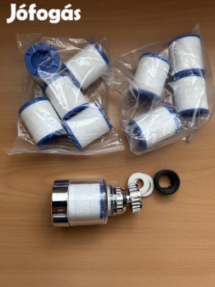 Víztisztító csap cserélhető szűrőkkel (10 db)