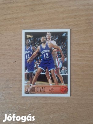 Vlade Divac Topps 1996-97 #170 kosaras kártya