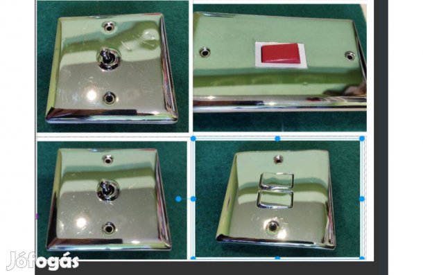 Volex Kapcsoló család 1db dupla váltó, 2db váltó, 1db 45A-es