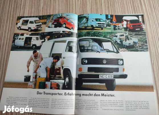 Volkswagen 1990 haszongépjármű prospektus, katalógus