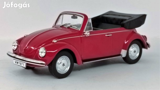 Volkswagen Beetle 1302 LS Cabrio modellautó 1:43 új bontatlan eladó