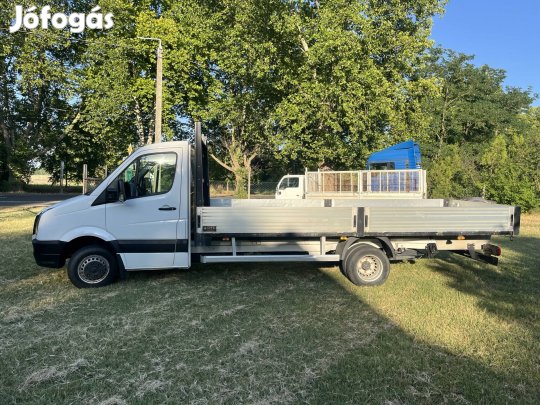 Volkswagen Crafter 2.0 CR TDI 5,2 X 2,2 plató, klíma, navi, duplakerék