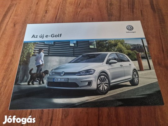 Volkswagen E-Golf Prospektus 2017 Magyar Nyelv