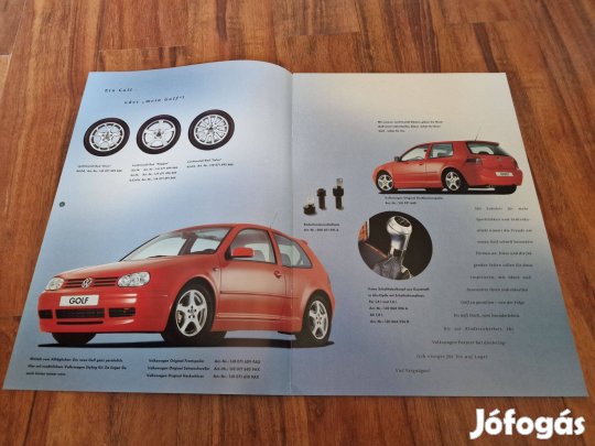 Volkswagen Golf 4 Zubehör Prospektus