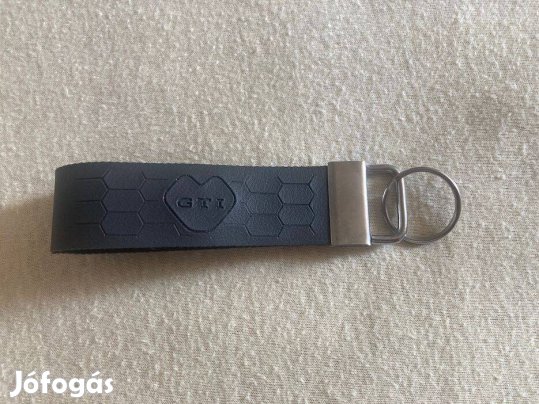 Volkswagen Golf GTI fekete kulcstartó