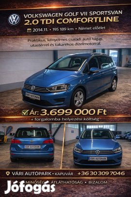 Volkswagen Golf Sportsvan 2.0 TDI Comfortline 1...
