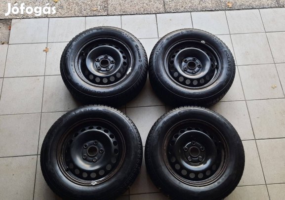 Volkswagen Golf VI VII acélfelni garnitúra 195/65R15 7.5mm-es téligumi