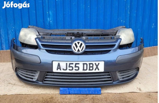 Volkswagen Golf V 5 + plus gyári 5M0807221 első lökhárító, homlokfal