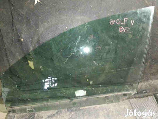 Volkswagen Golf V Bal Első Lejáró Ablaküveg